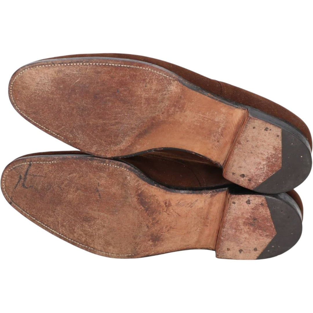 Alan McAfee plain toe shoes, made in England. Men's 27.0cm unclear brown type Vintage Second Hand