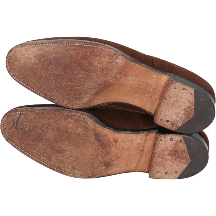 Alan McAfee plain toe shoes, made in England. Men's 27.0cm unclear brown type Vintage Second Hand