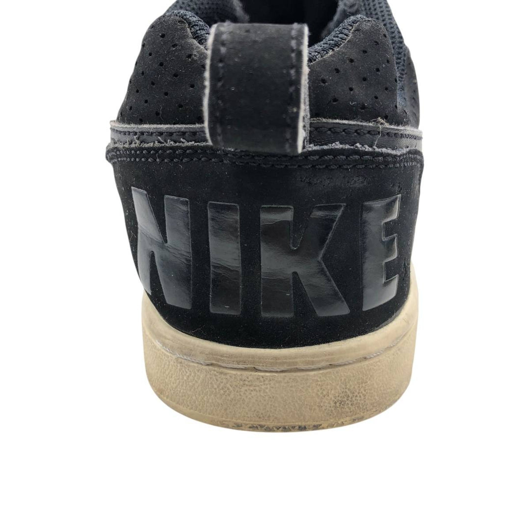 Nike WMNS COURT BOROUGH LOW sneakers, size 7 Women's 24.0cm unclear black type Vintage Second Hand