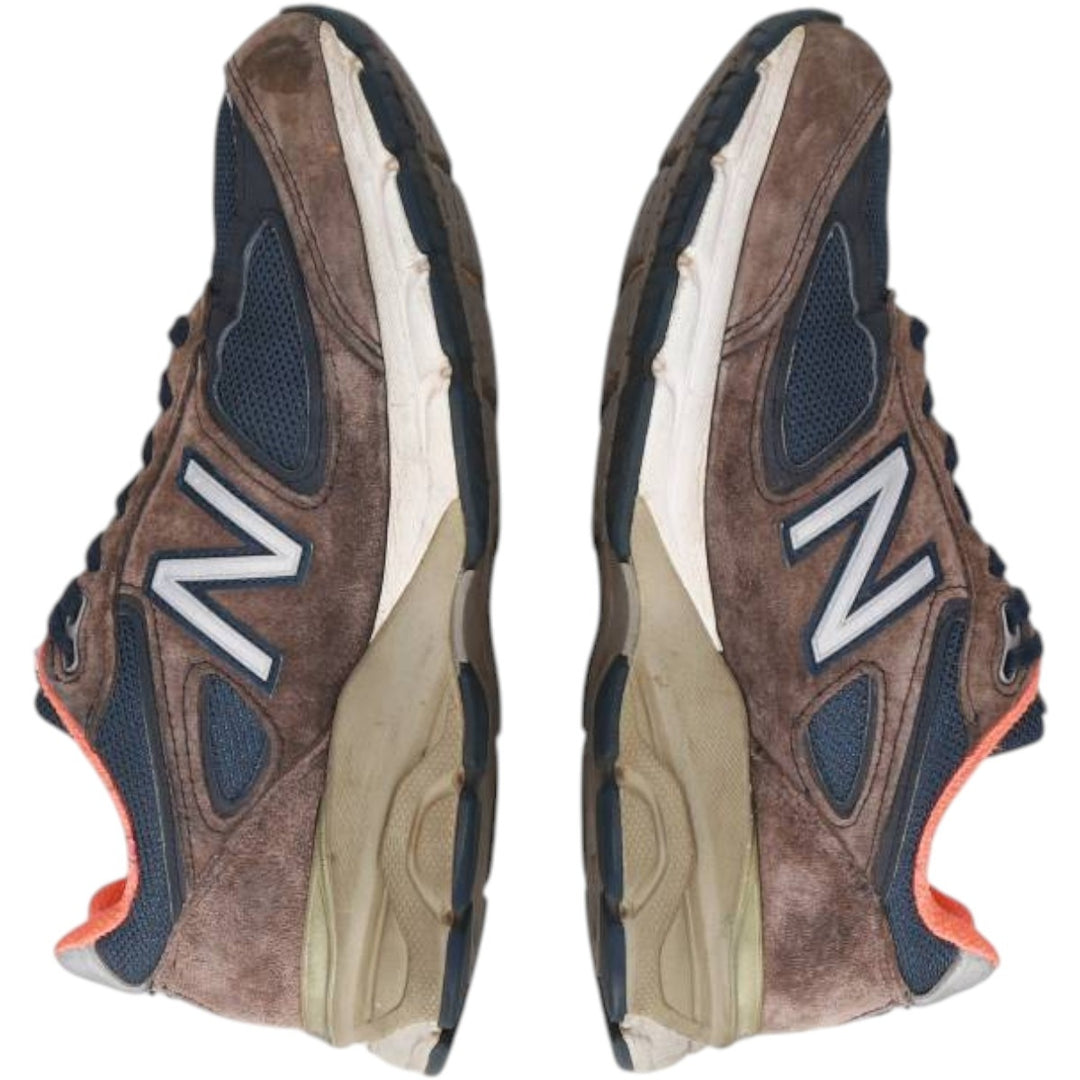 New Balance W990 NV4 sneakers, made in the USA, size 7 Women's 24.0cm unclear navy blue type Vintage Second Hand