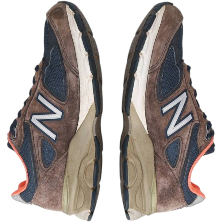 New Balance W990 NV4 sneakers, made in the USA, size 7 Women's 24.0cm unclear navy blue type Vintage Second Hand