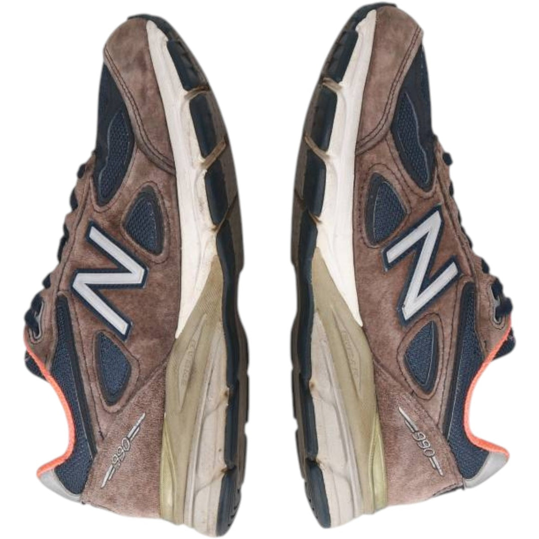 New Balance W990 NV4 sneakers, made in the USA, size 7 Women's 24.0cm unclear navy blue type Vintage Second Hand