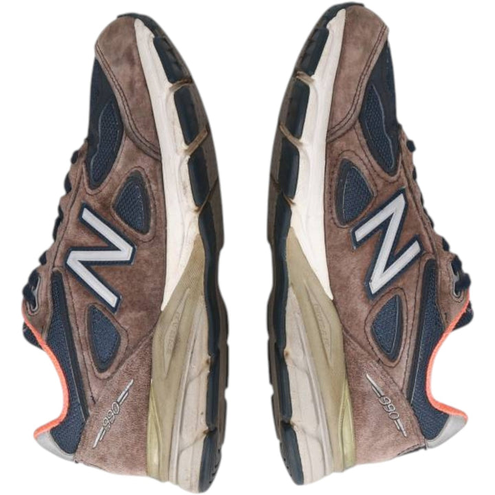 New Balance W990 NV4 sneakers, made in the USA, size 7 Women's 24.0cm unclear navy blue type Vintage Second Hand