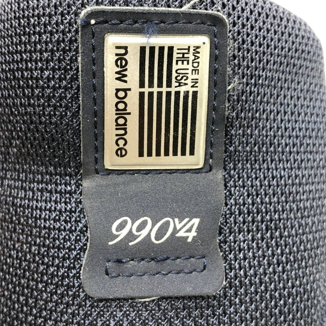 New Balance W990 NV4 sneakers, made in the USA, size 7 Women's 24.0cm unclear navy blue type Vintage Second Hand