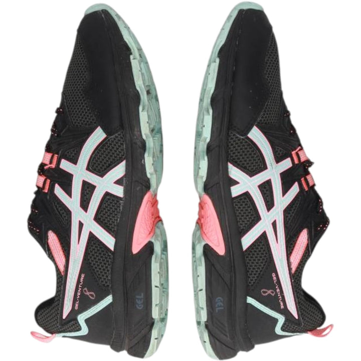 Asics sneakers size 7 Women's 25.5cm unclear black type Vintage Second Hand