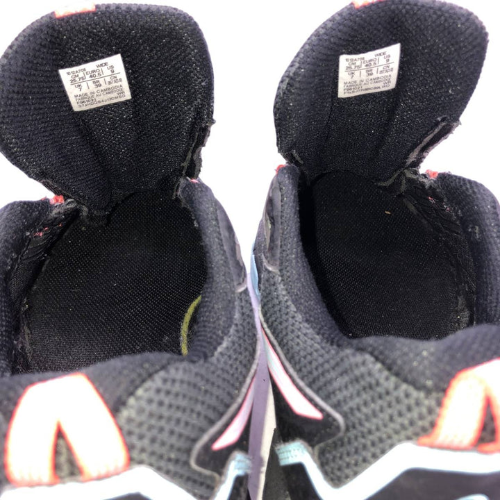 Asics sneakers size 7 Women's 25.5cm unclear black type Vintage Second Hand