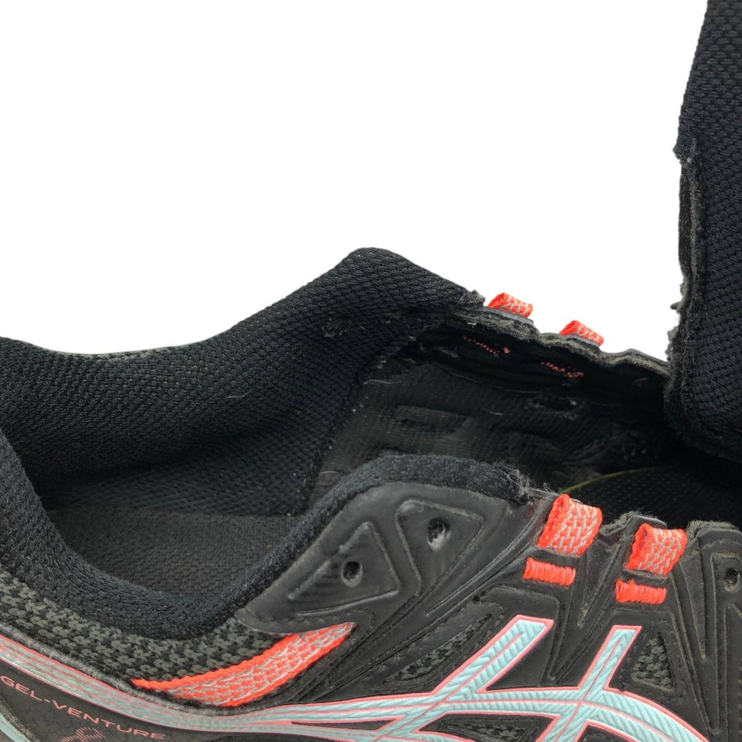 Asics sneakers size 7 Women's 25.5cm unclear black type Vintage Second Hand