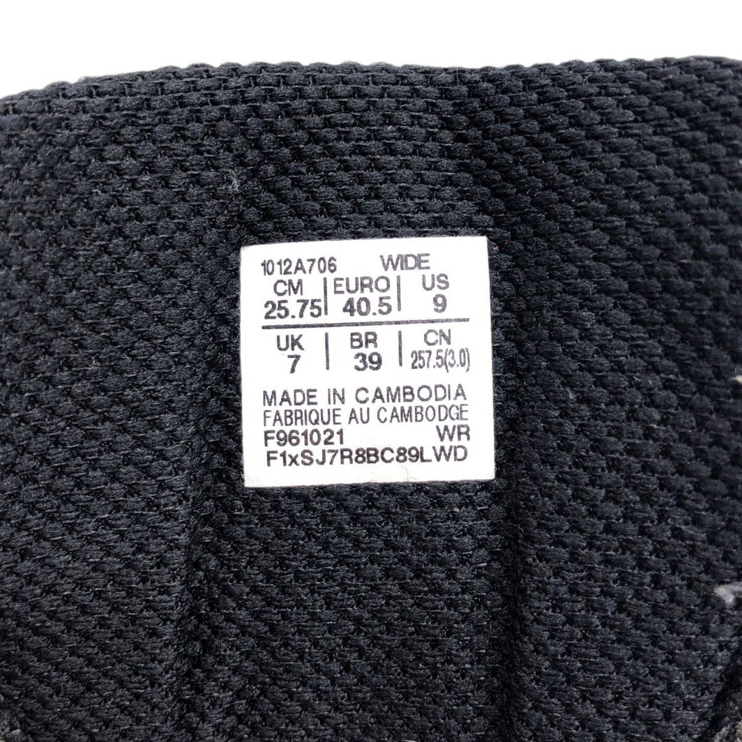 Asics sneakers size 7 Women's 25.5cm unclear black type Vintage Second Hand