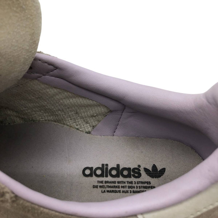 Adidas GAZELLE sneakers, size 6 Women's 23.0cm unclear gray type Vintage Second Hand