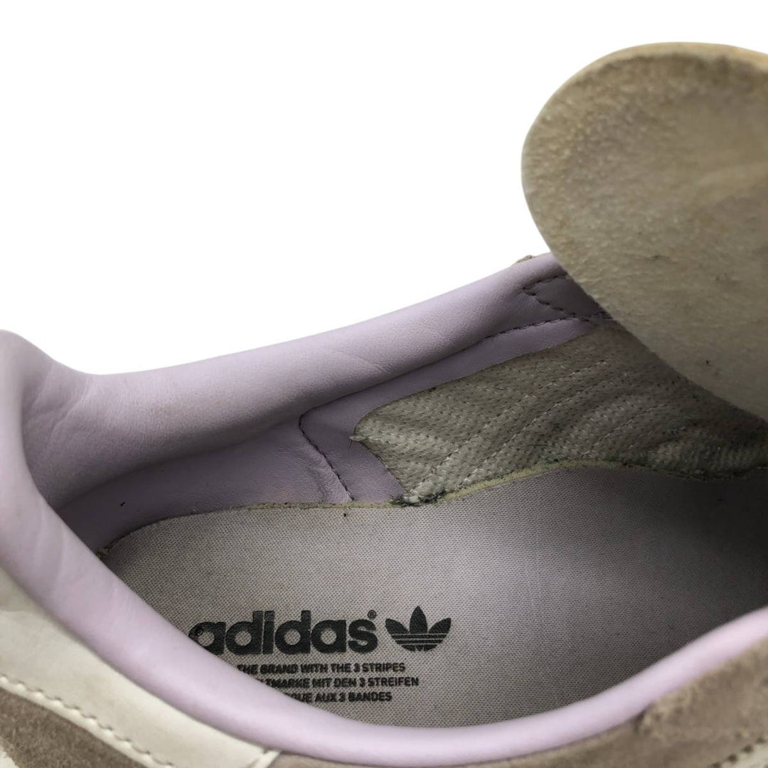 Adidas GAZELLE sneakers, size 6 Women's 23.0cm unclear gray type Vintage Second Hand