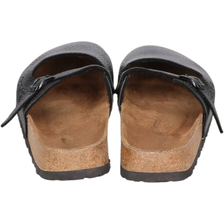 Birkenstock Birki's Maria Clog Sandals, Size 240 Women's 24.0cm unclear black type Vintage Second Hand