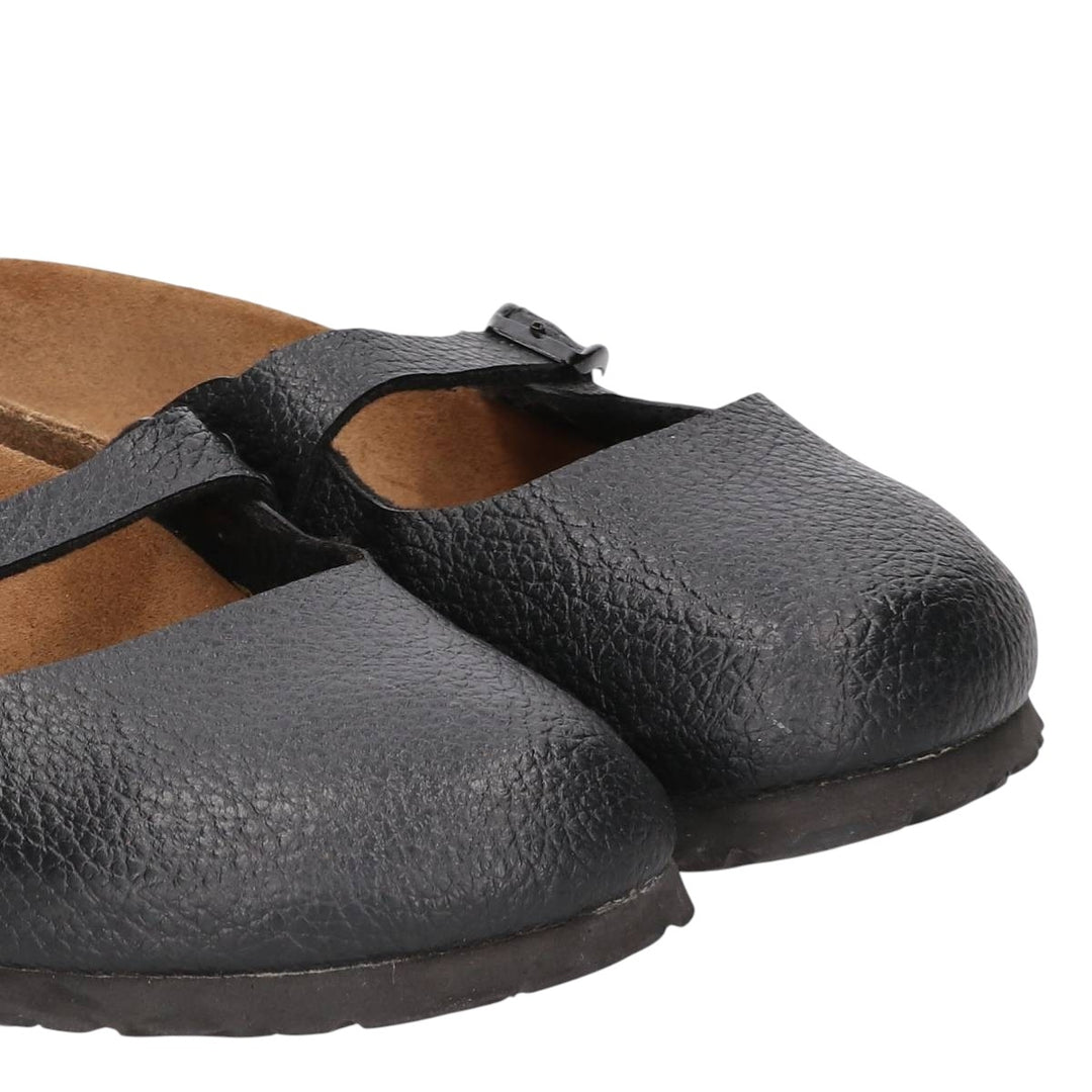 Birkenstock Birki's Maria Clog Sandals, Size 240 Women's 24.0cm unclear black type Vintage Second Hand