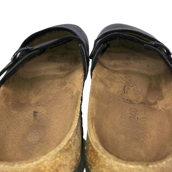 Birkenstock Birki's Maria Clog Sandals, Size 240 Women's 24.0cm unclear black type Vintage Second Hand