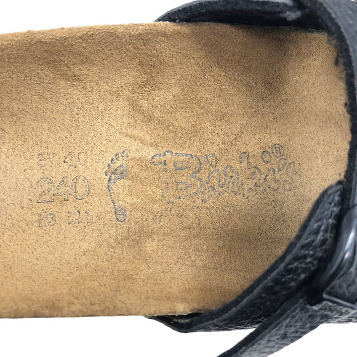 Birkenstock Birki's Maria Clog Sandals, Size 240 Women's 24.0cm unclear black type Vintage Second Hand
