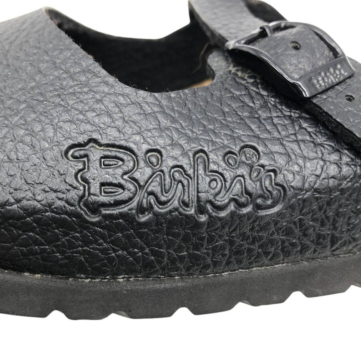 Birkenstock Birki's Maria Clog Sandals, Size 240 Women's 24.0cm unclear black type Vintage Second Hand