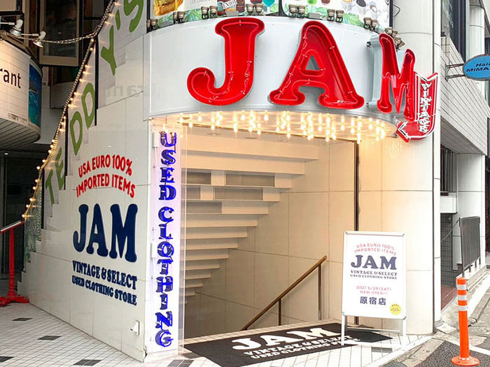 vintage clothing store JAM Harajuku Store