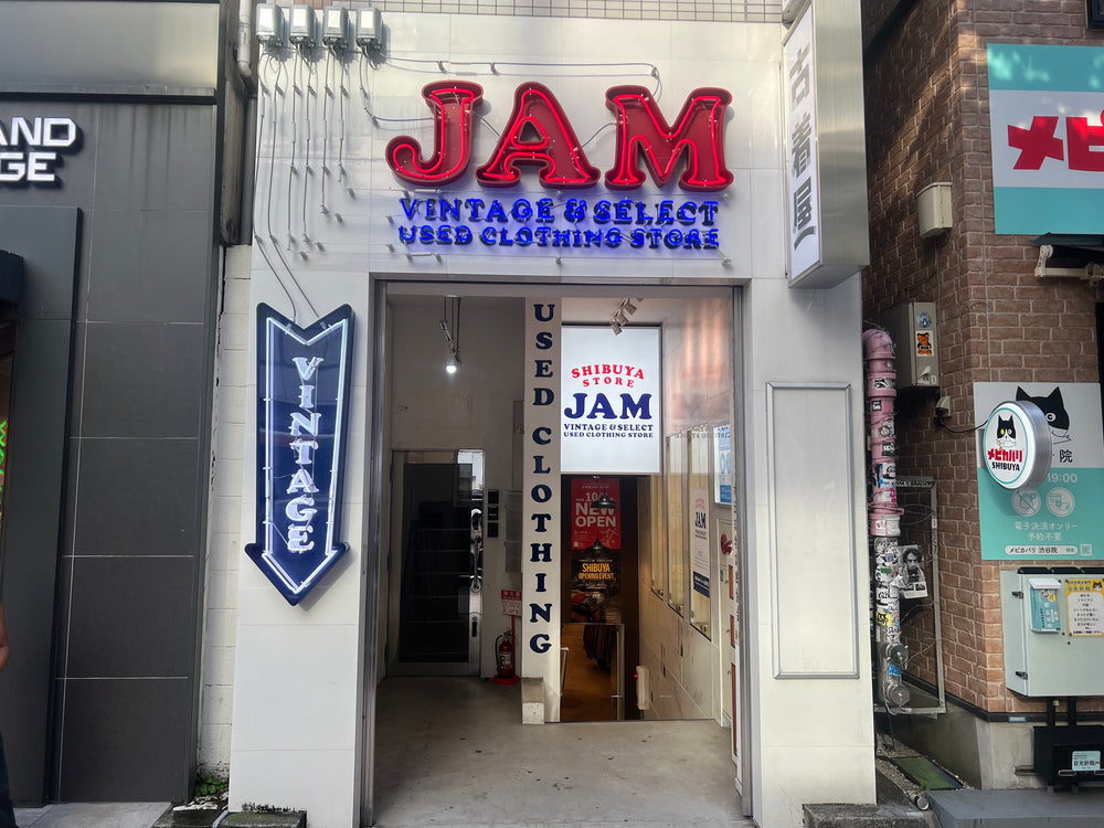 vintage clothing store JAM Shibuya Store