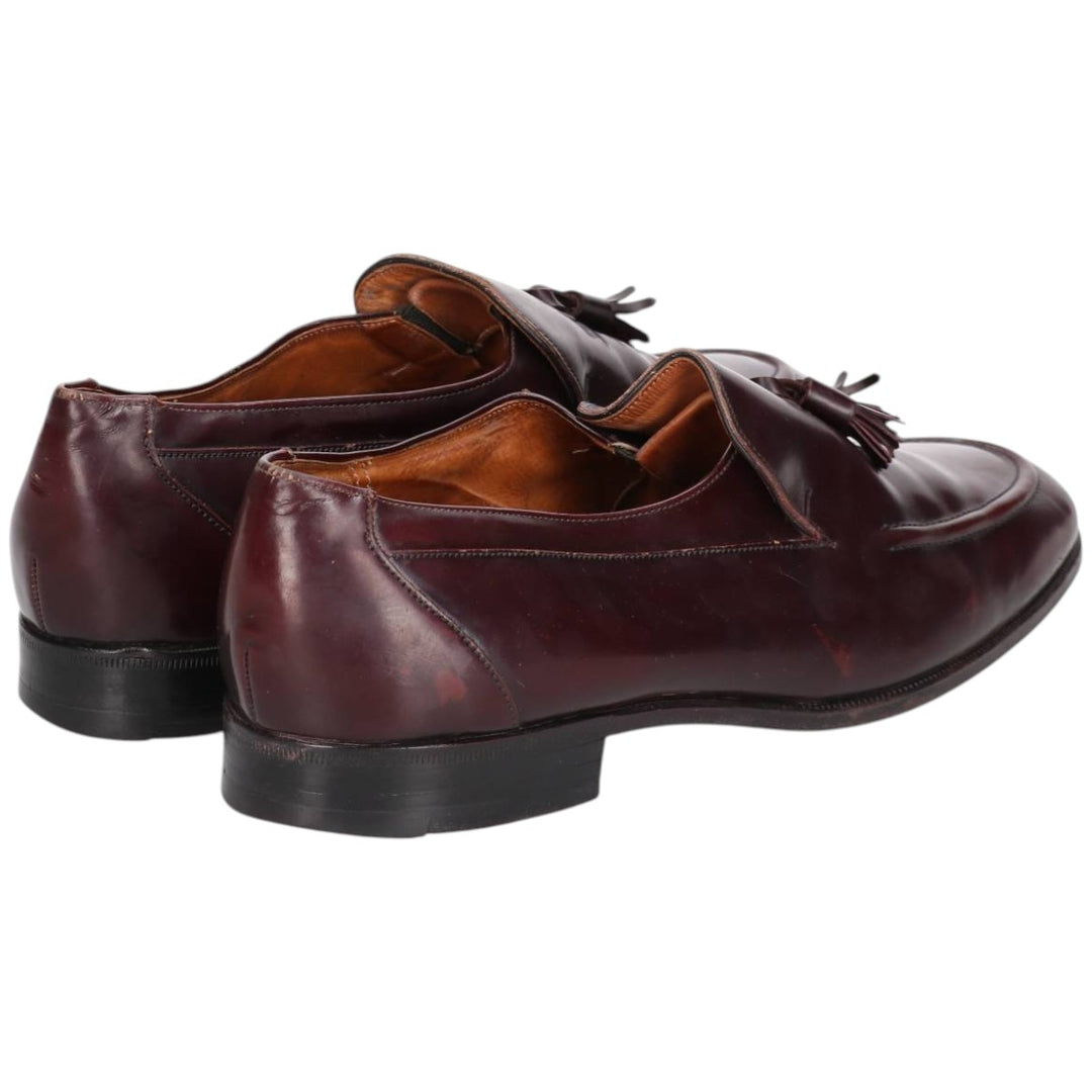 Church's Custom Grade Tassel Loafers, Made in England Men's 27.5cm genuine leather burgundy type Vintage Second Hand