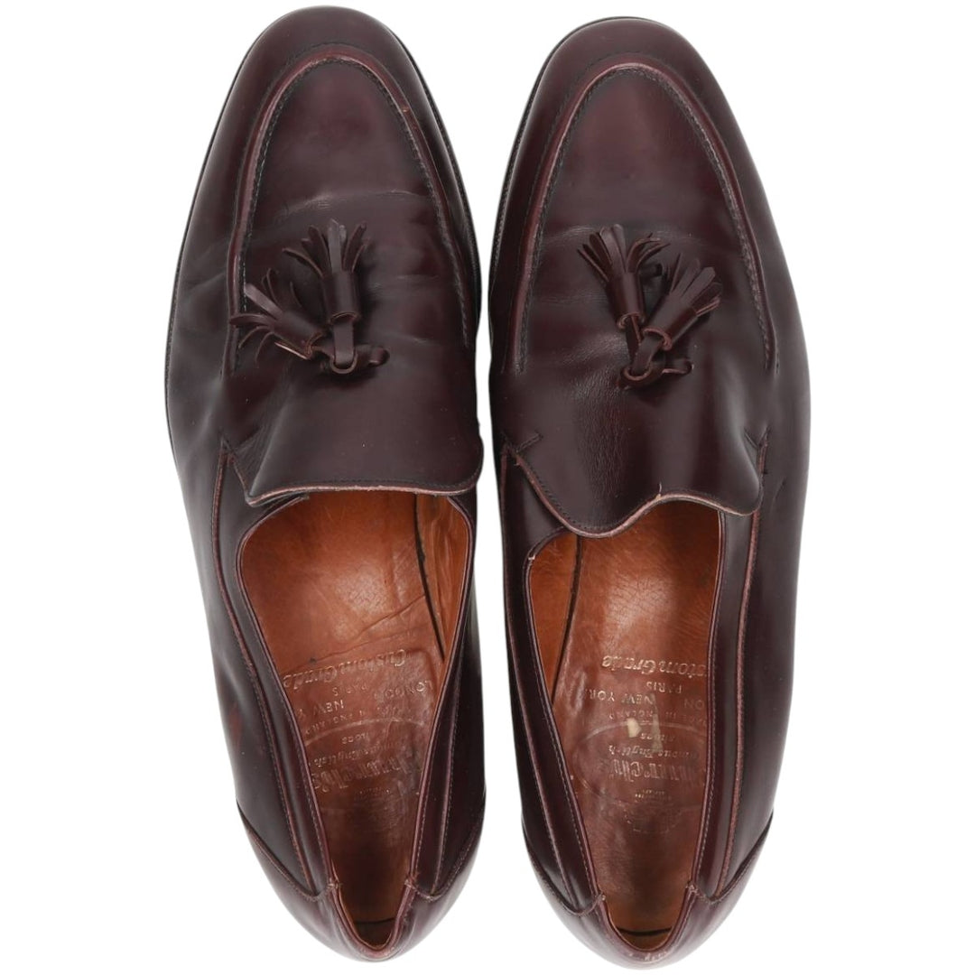 Church's Custom Grade Tassel Loafers, Made in England Men's 27.5cm genuine leather burgundy type Vintage Second Hand