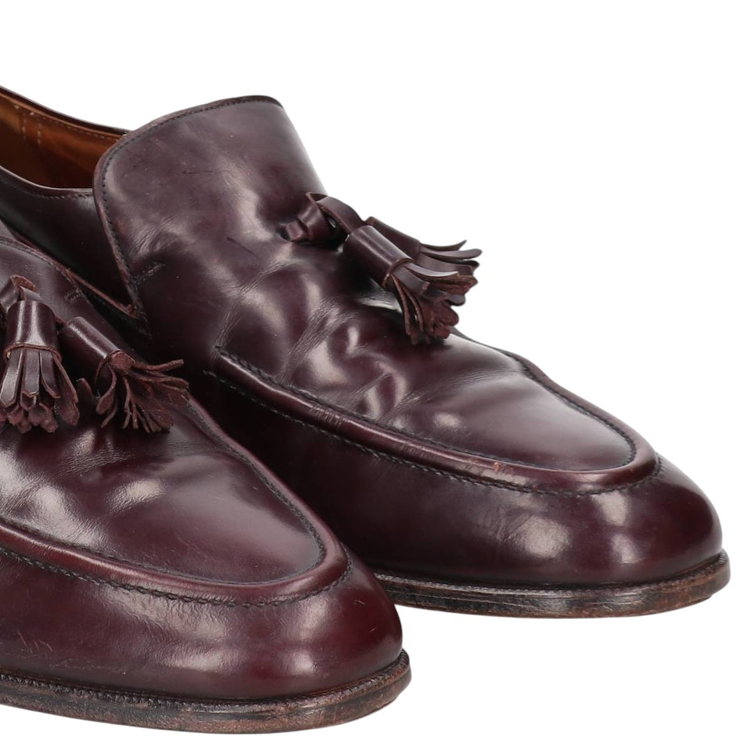 Church's Custom Grade Tassel Loafers, Made in England Men's 27.5cm genuine leather burgundy type Vintage Second Hand