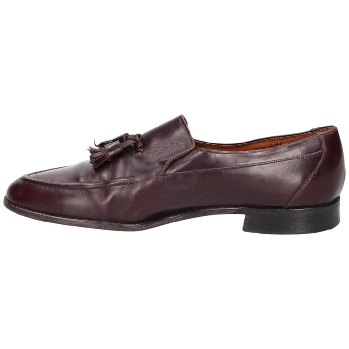 Church's Custom Grade Tassel Loafers, Made in England Men's 27.5cm genuine leather burgundy type Vintage Second Hand
