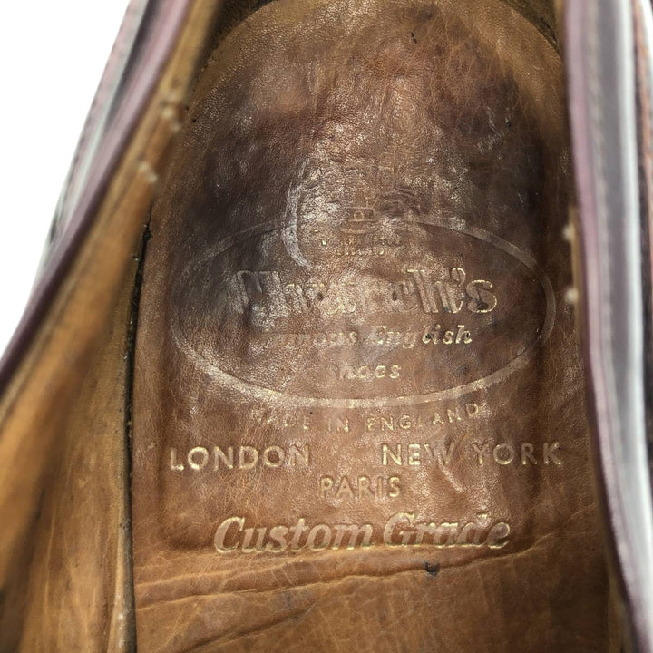 Church's Custom Grade Tassel Loafers, Made in England Men's 27.5cm genuine leather burgundy type Vintage Second Hand