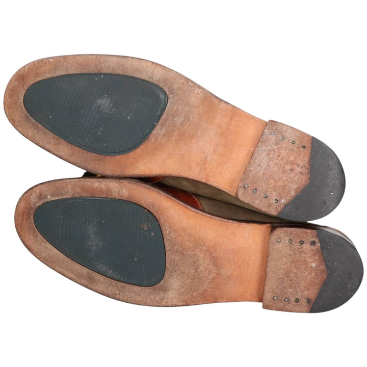 Church's suede quilted tassel loafers, men's size 11 (approx.) /sva001038 Men's 28.0cm unclear brown type Vintage Second Hand