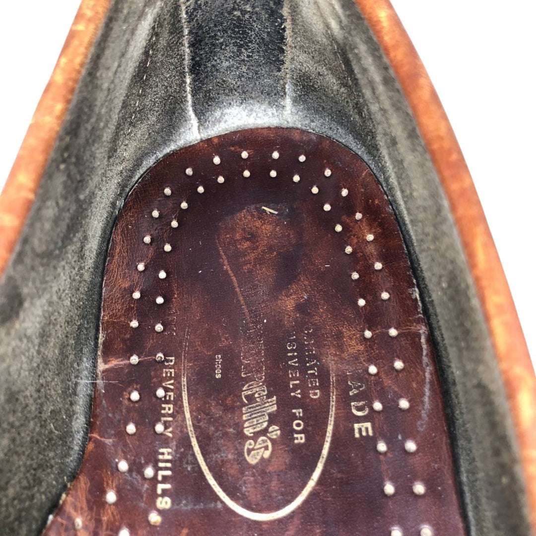 Church's suede quilted tassel loafers, men's size 11 (approx.) /sva001038 Men's 28.0cm unclear brown type Vintage Second Hand