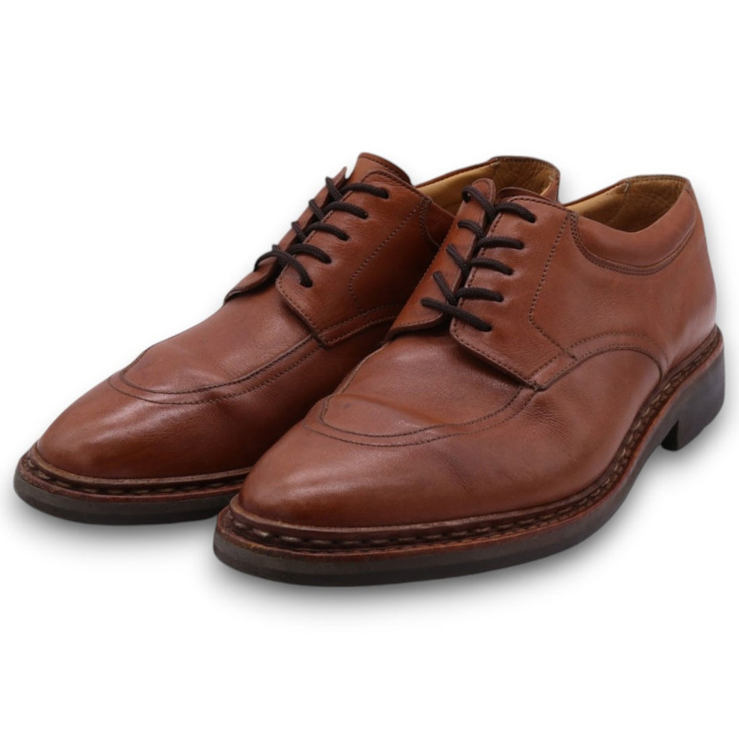 John Lobb U-tip shoes Men's 27.0cm genuine leather brown type Vintage Second Hand