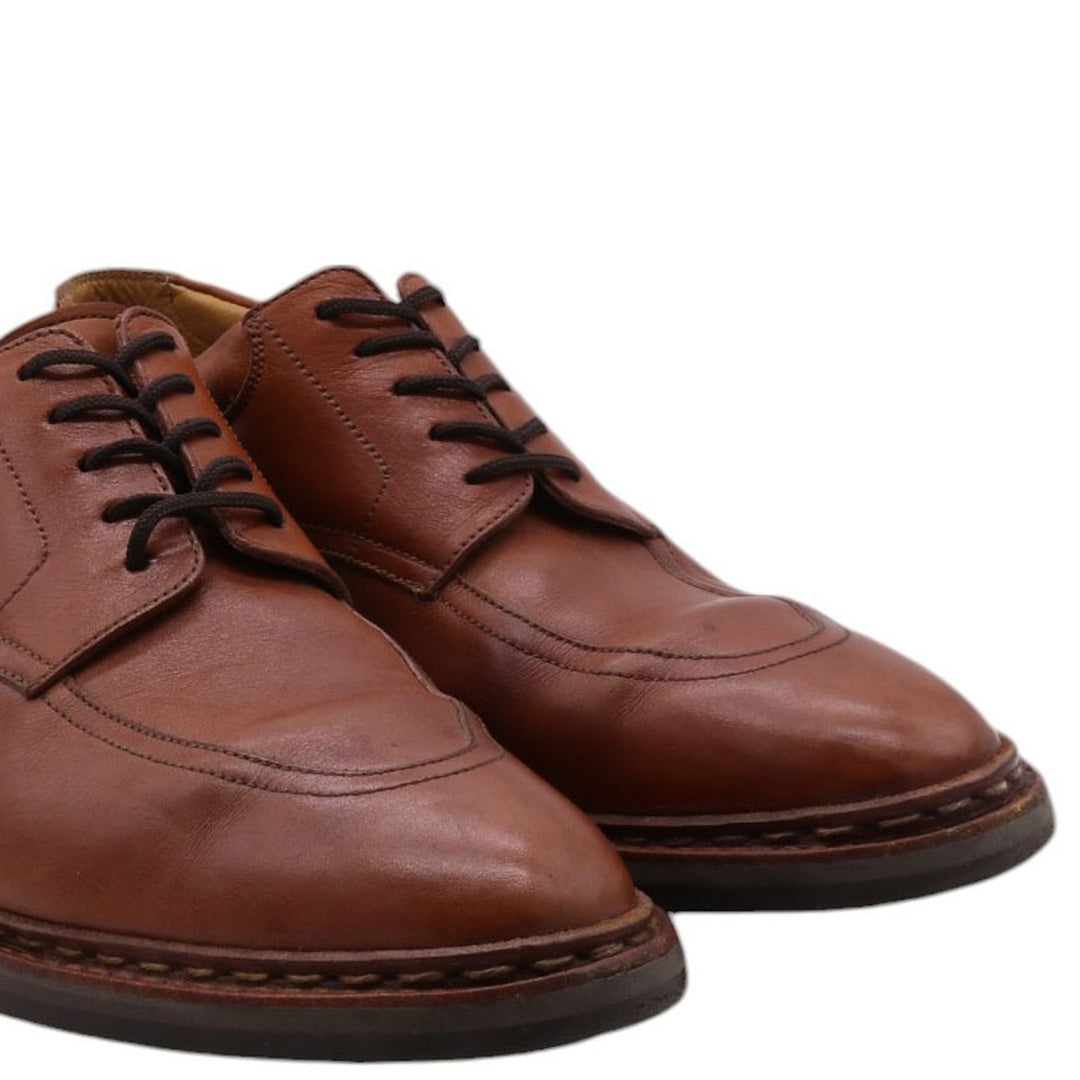 John Lobb U-tip shoes Men's 27.0cm genuine leather brown type Vintage Second Hand