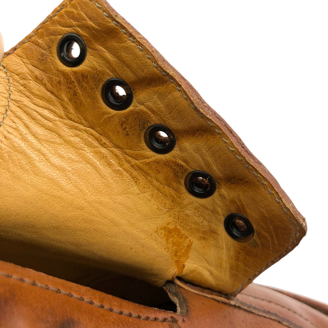 John Lobb U-tip shoes Men's 27.0cm genuine leather brown type Vintage Second Hand
