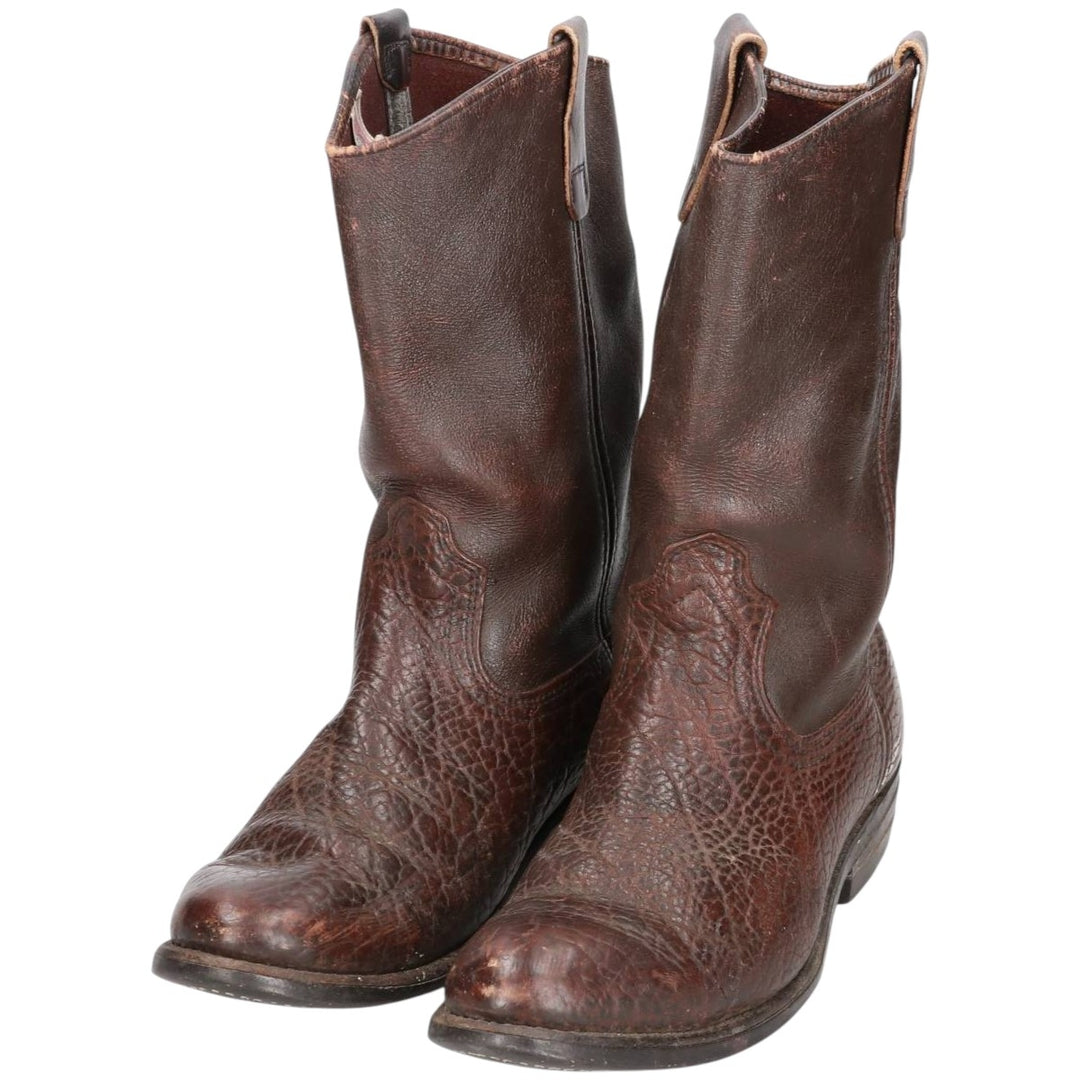 Vintage 1990s Red Wing 1159 Pecos Boots, Made in USA, 9D, Men's Size 10.6" (sva001201) Men's 27.0cm genuine leather brown type Vintage Second Hand