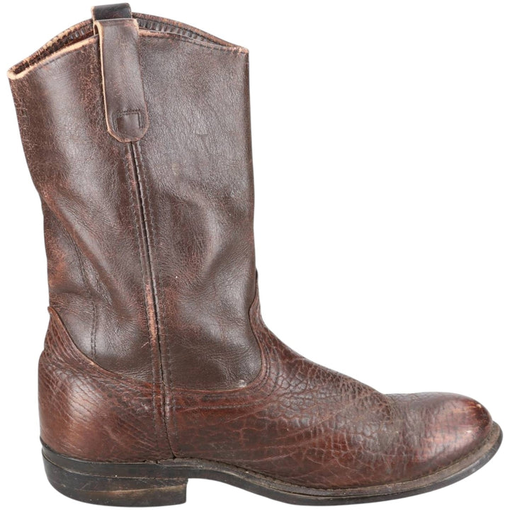 Vintage 1990s Red Wing 1159 Pecos Boots, Made in USA, 9D, Men's Size 10.6" (sva001201) Men's 27.0cm genuine leather brown type Vintage Second Hand