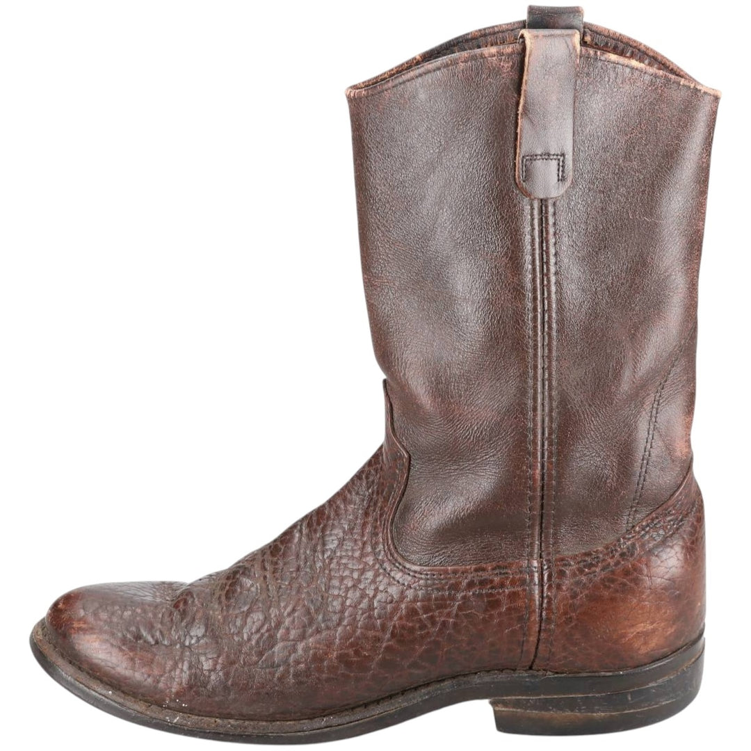 Vintage 1990s Red Wing 1159 Pecos Boots, Made in USA, 9D, Men's Size 10.6" (sva001201) Men's 27.0cm genuine leather brown type Vintage Second Hand