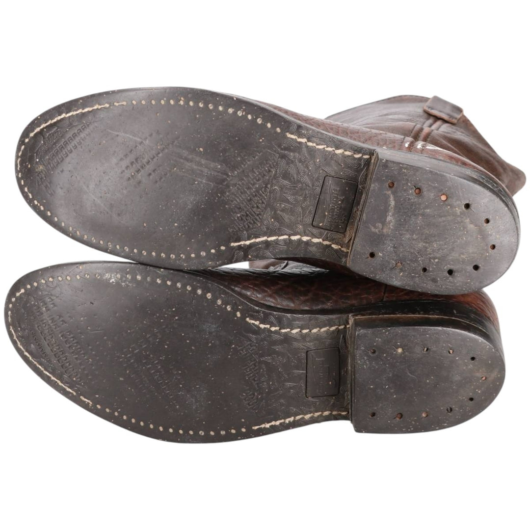 Vintage 1990s Red Wing 1159 Pecos Boots, Made in USA, 9D, Men's Size 10.6" (sva001201) Men's 27.0cm genuine leather brown type Vintage Second Hand