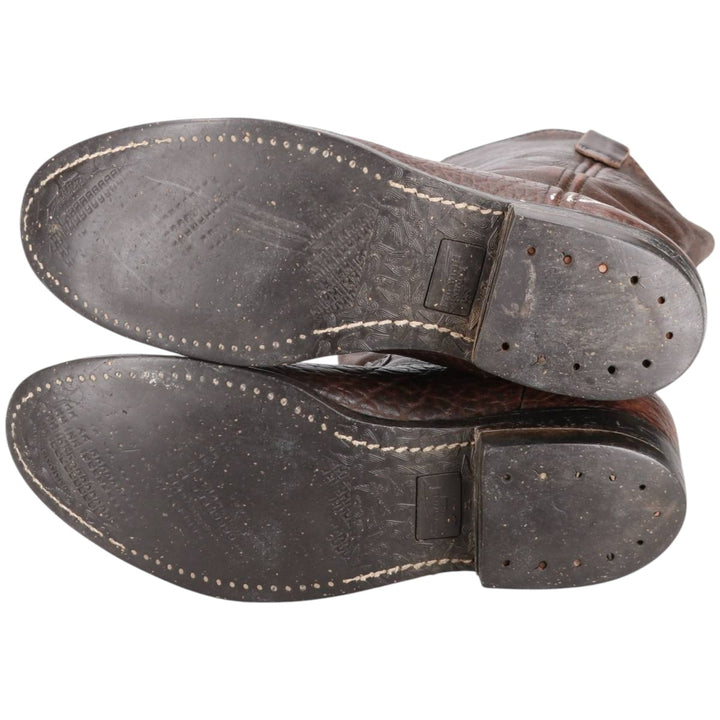 Vintage 1990s Red Wing 1159 Pecos Boots, Made in USA, 9D, Men's Size 10.6" (sva001201) Men's 27.0cm genuine leather brown type Vintage Second Hand