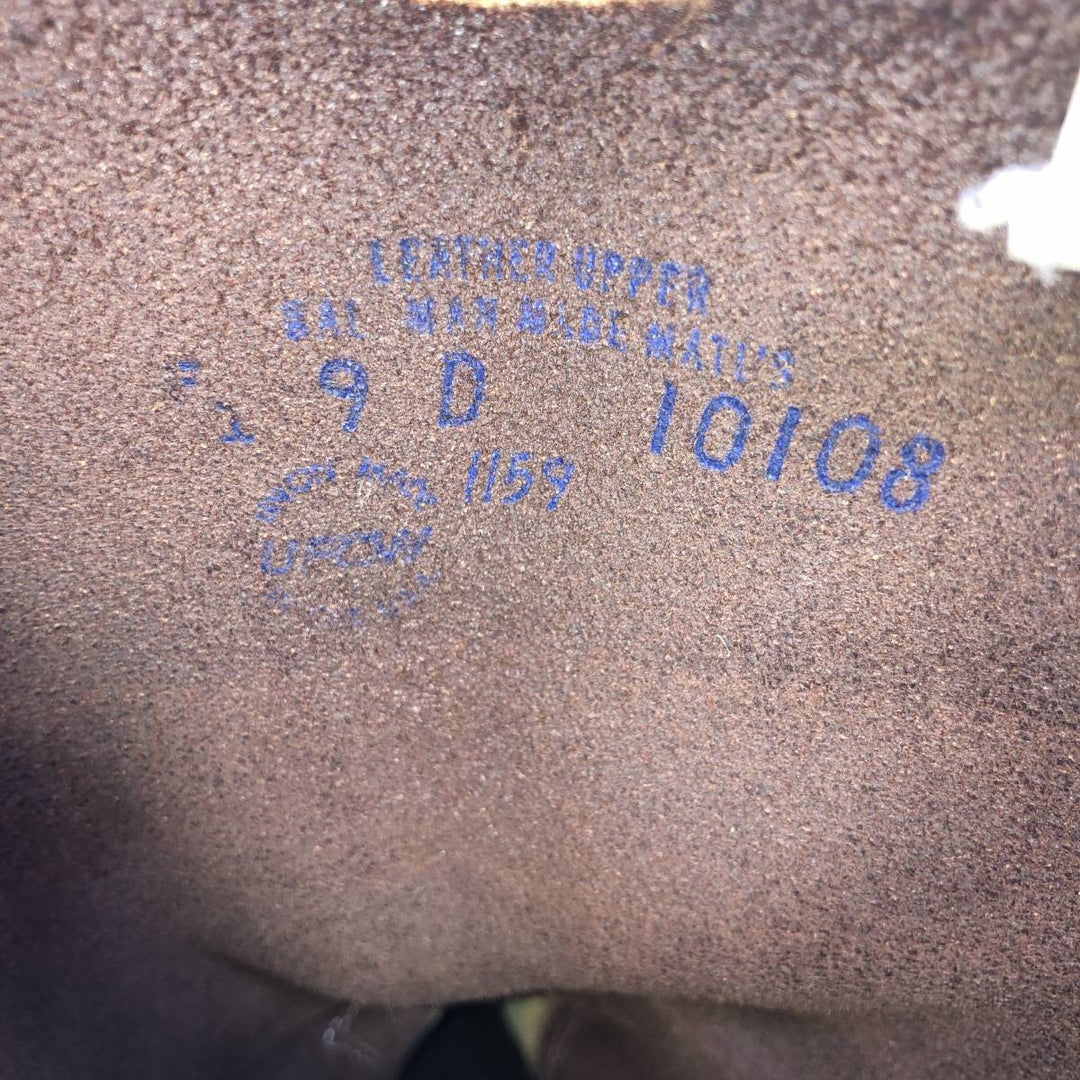 Vintage 1990s Red Wing 1159 Pecos Boots, Made in USA, 9D, Men's Size 10.6" (sva001201) Men's 27.0cm genuine leather brown type Vintage Second Hand