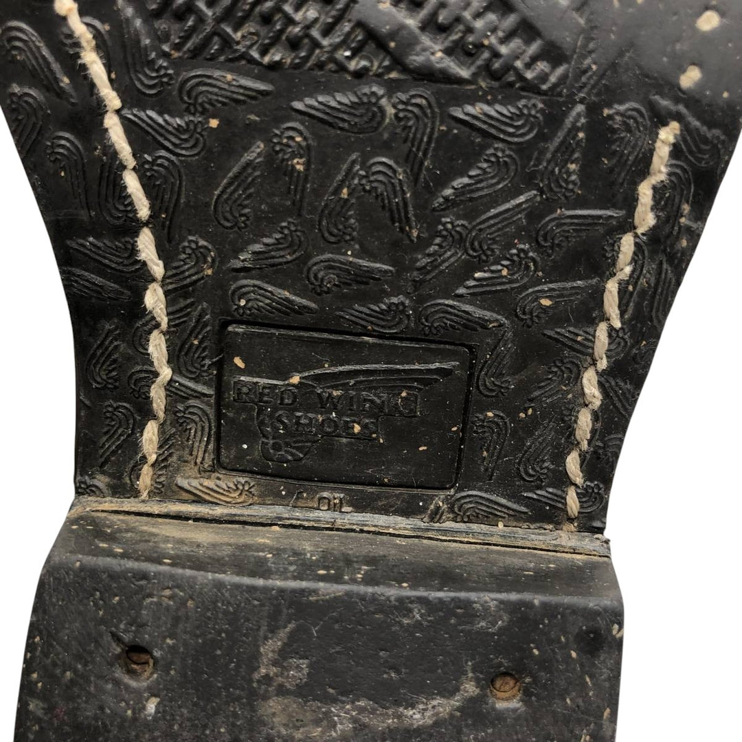 Vintage 1990s Red Wing 1159 Pecos Boots, Made in USA, 9D, Men's Size 10.6" (sva001201) Men's 27.0cm genuine leather brown type Vintage Second Hand