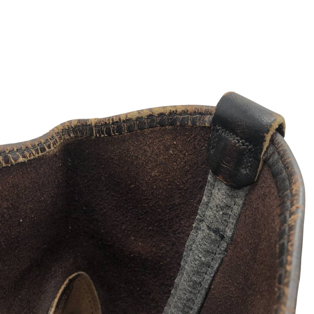 Vintage 1990s Red Wing 1159 Pecos Boots, Made in USA, 9D, Men's Size 10.6" (sva001201) Men's 27.0cm genuine leather brown type Vintage Second Hand