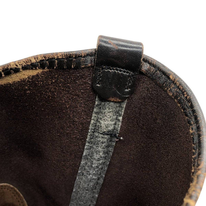 Vintage 1990s Red Wing 1159 Pecos Boots, Made in USA, 9D, Men's Size 10.6" (sva001201) Men's 27.0cm genuine leather brown type Vintage Second Hand