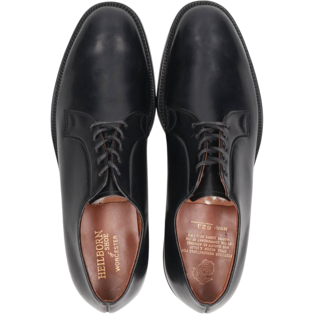 USMC (United States Marine Corps) Service Shoes, Made in USA, Size 9 1/2 (Men's equivalent to 11"), Vintage /sva001204 Men's 28.0cm genuine leather black type Vintage Second Hand