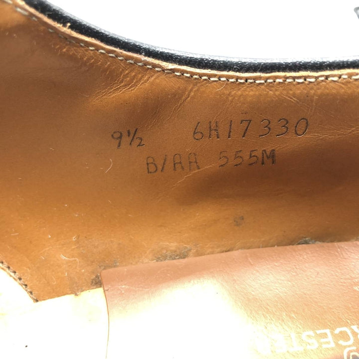 USMC (United States Marine Corps) Service Shoes, Made in USA, Size 9 1/2 (Men's equivalent to 11"), Vintage /sva001204 Men's 28.0cm genuine leather black type Vintage Second Hand