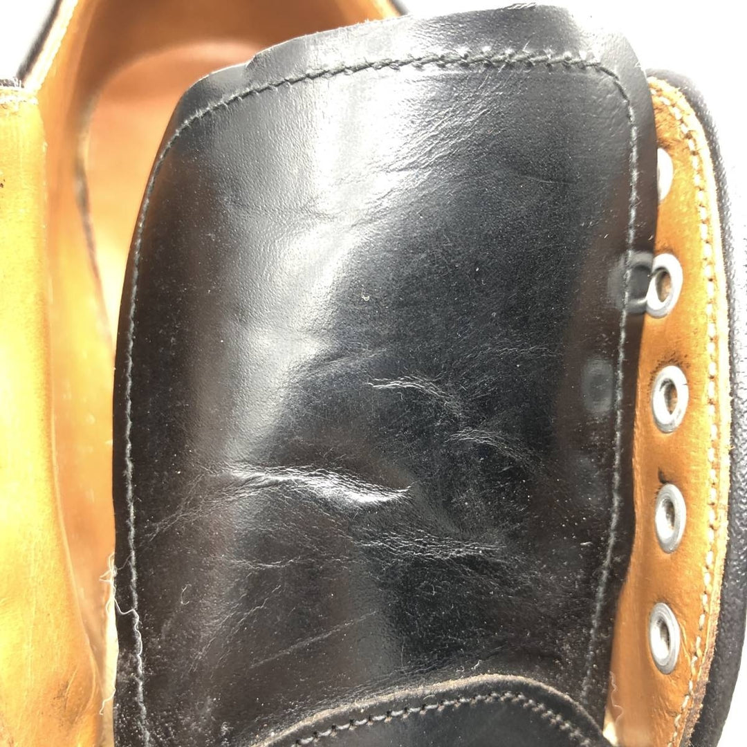 USMC (United States Marine Corps) Service Shoes, Made in USA, Size 9 1/2 (Men's equivalent to 11"), Vintage /sva001204 Men's 28.0cm genuine leather black type Vintage Second Hand