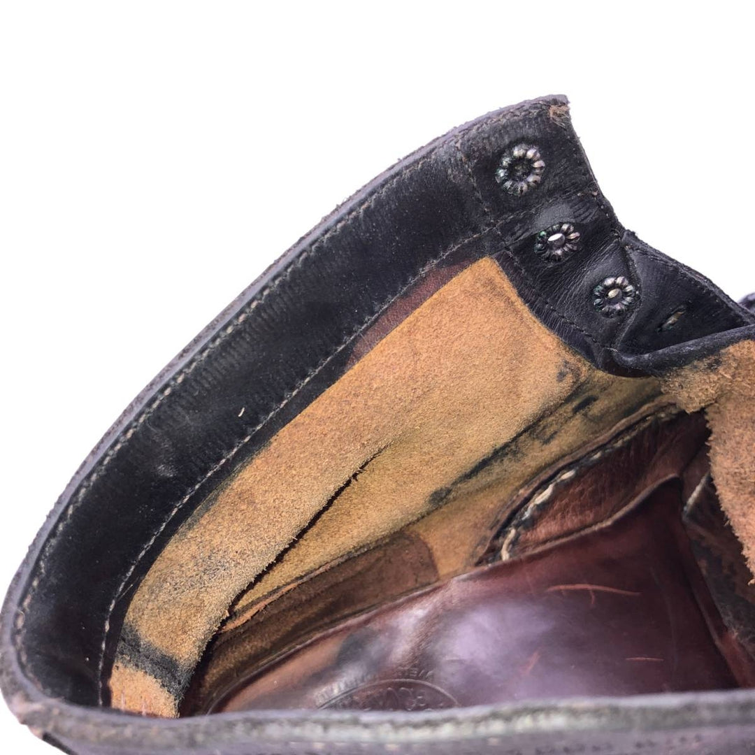 Wolverine 1000 Mile Work Boots 10D Men's 28.0cm unclear black type Vintage Second Hand