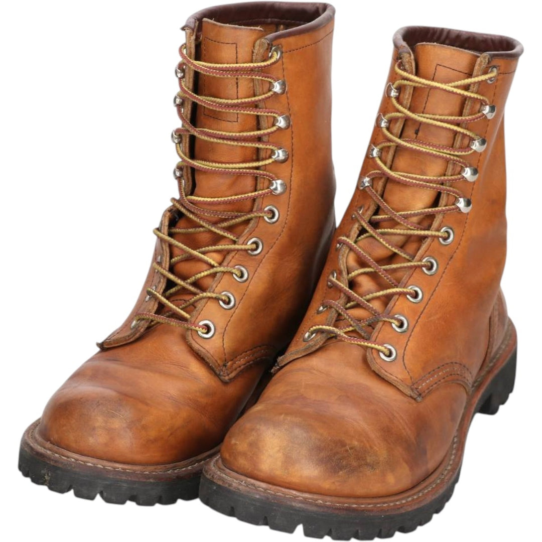Red Wing 2945 Work Boots, Made in USA, Size 8 1/2D Men's 26.5cm genuine leather brown type Vintage Second Hand