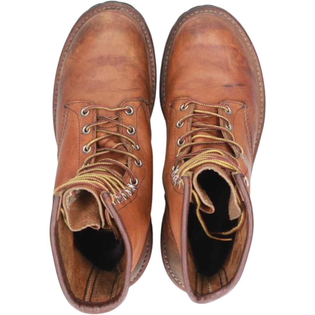 Red Wing 2945 Work Boots, Made in USA, Size 8 1/2D Men's 26.5cm genuine leather brown type Vintage Second Hand