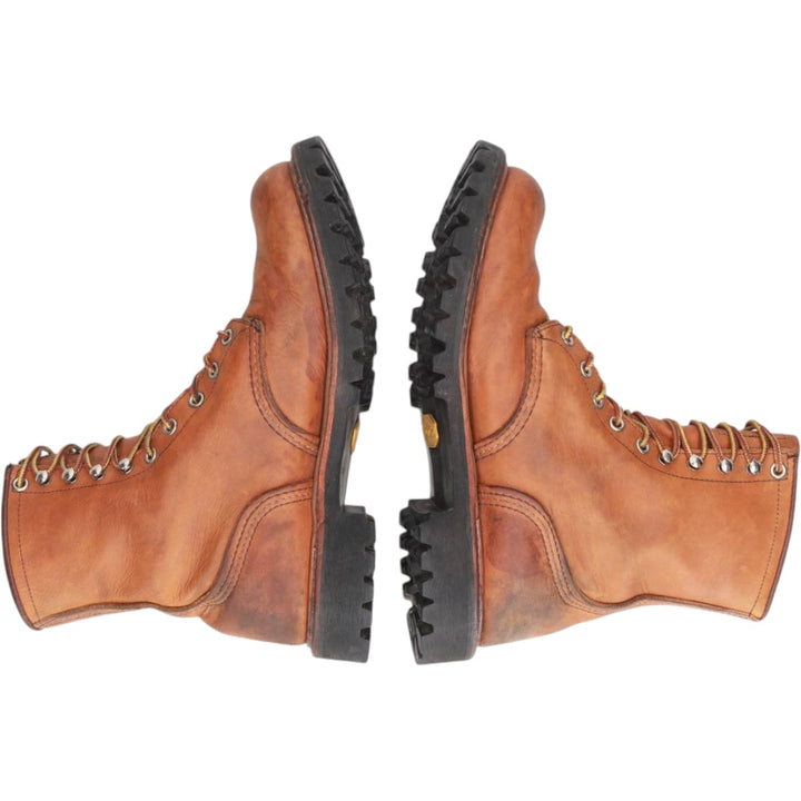 Red Wing 2945 Work Boots, Made in USA, Size 8 1/2D Men's 26.5cm genuine leather brown type Vintage Second Hand