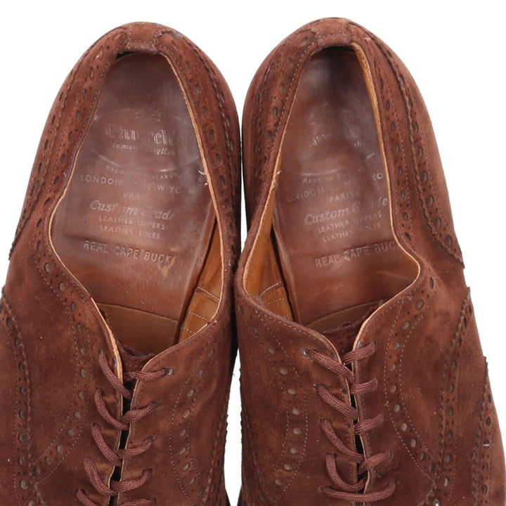 80's Church's Old Church Wingtip Shoes Made in England Men's 11.4" Vintage /svb001002