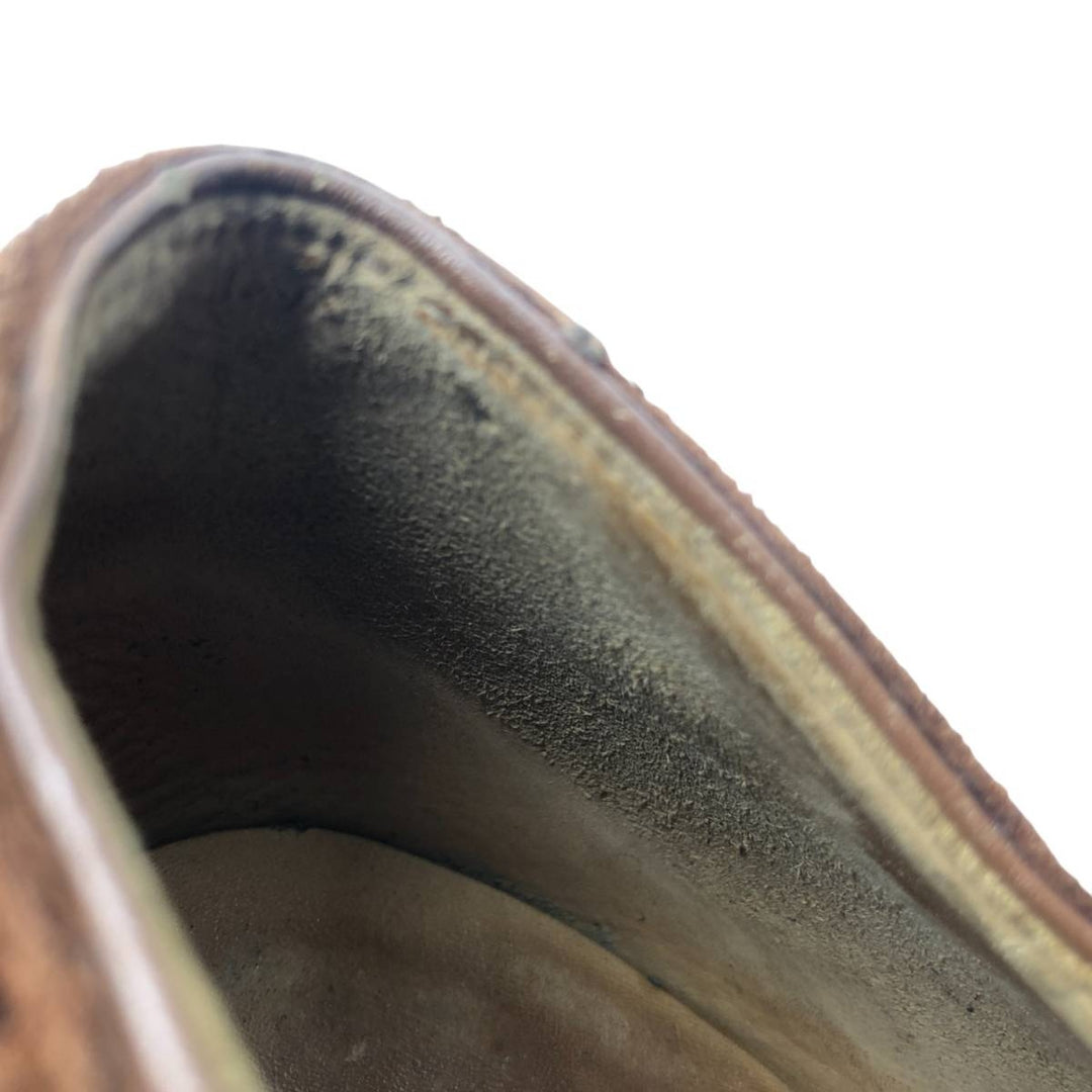 Crockett and Jones suede wingtip shoes, made in England, size 10 1/2E Men's 29.0cm suede brown type Vintage Second Hand
