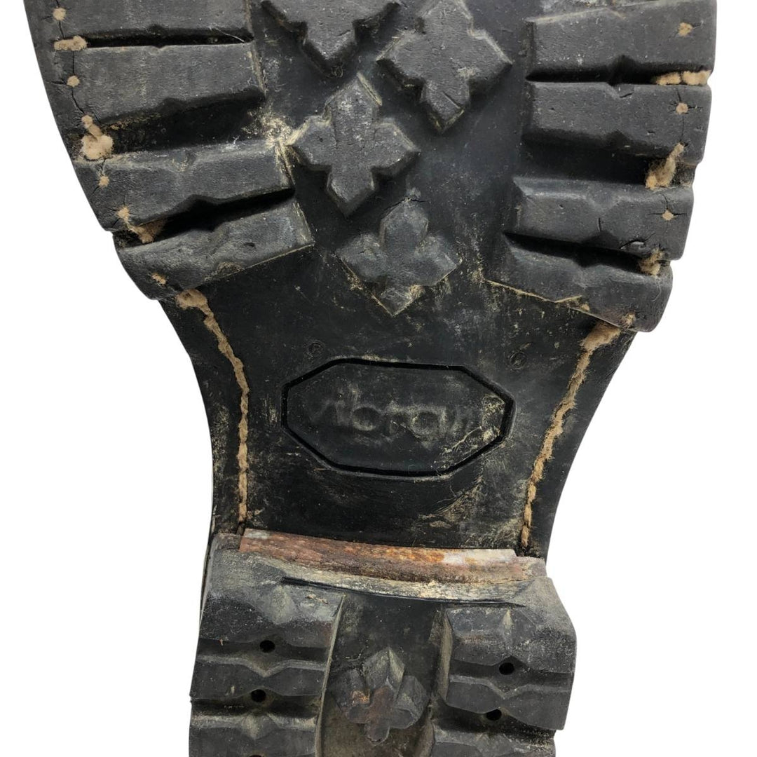 Wesco Quilted Tan Work Boots, Size 8C Men's 26.0cm genuine leather brown type Vintage Second Hand